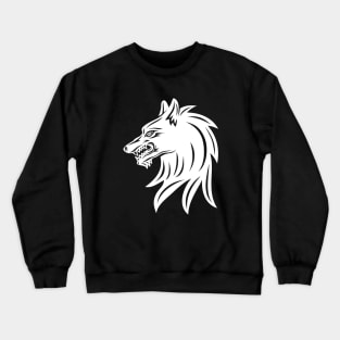 Wolf Face Crewneck Sweatshirt